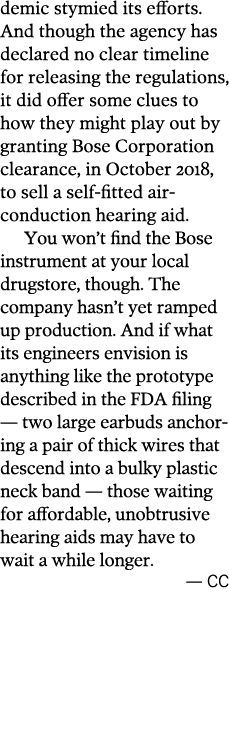 demic stymied its efforts  And though the agency has declared no clear timeline for releasing the regulations, it did   