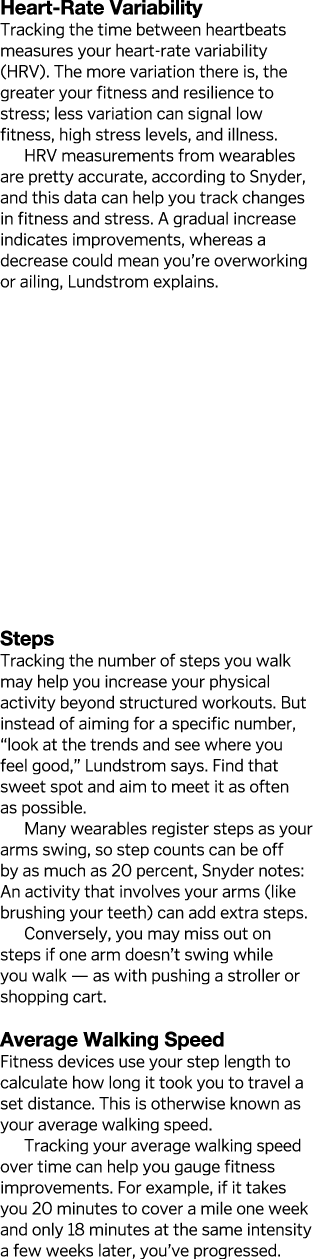 Heart-Rate Variability Tracking the time between heartbeats measures your heart-rate variability (HRV)  The more vari   