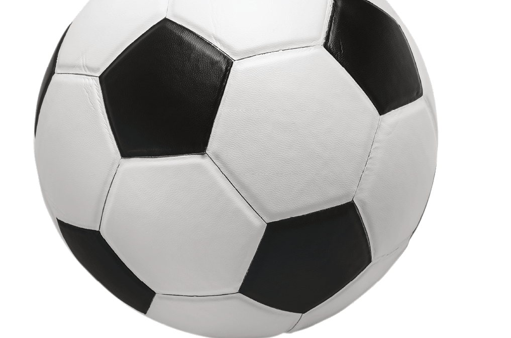 soccer ball isolated on white
